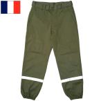 フランス軍 リフレクター メカニックパンツ オリーブ デッドストック PP443NNファイアーマンパンツ 仏軍 フレンチアーミー ワークウェア ワーカーパンツ