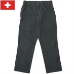 スイス軍 デニムパンツ 黒染め USED P