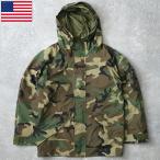 米軍 ECWCS パーカー GEN1 後期型 ウッドランド USED ZJP536UN アメリカ軍 エクワックス 第1世代 1st ゴアパーカー GORE-TEX ゴ