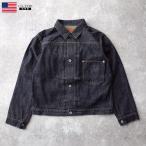 13.5oz デニムジャケット 大戦モデル ブルー #JJ389YN13.5オンス セルビッジデニムワンウォッシュメンズ 男性 アウター Gジャン ワークウエア ネイビー 紺