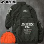 AVIREX アビレックス #7835252024 50th Anniversary ナイロン スタンド ブルゾンジャケット メンズ 男性 ミリタリー アウター ジャンパー アヴィレックス