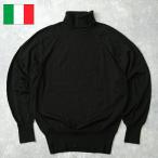 イタリア ポリス ハイネックセーター 黒染め デッドストック JW075ND イタリア警察 POLIZIA POLICE POLIZEI 薄手 ニット タート