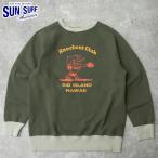 ショッピングサーフ SUNSURF サンサーフ #SS69596 長袖 クルーネック スウェットシャツ『KNOCKOUT CLUB』メンズ 男性 トップス ロングスリーブ スエ