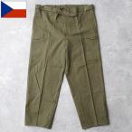ショッピングused チェコ軍 60s モーターサイクル オーバーパンツ オリーブ USED PP500NN ライディング ライダース バイク部隊 ボトムス ズボン ワ