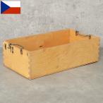  Чехия армия Woodstock box ручка имеется 24x44x13cm USED BX188UN дерево коробка BOX контейнер место хранения коробка кейс транспортировка гараж интерьер дисплей ящик для инструментов 