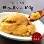 ウニ 無添加 100g お刺身 生食うに 雲丹 ムラサキウニ 2人前 プレゼント 贈り物 のし お祝い 2022