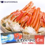 カニ かに 蟹 ズワイガニ ボイル ずわい蟹 ６肩 カナダ産 本ズワイ蟹 化粧箱入りズワイガニ 足 ・本ズワイ1kg・
