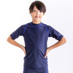 NIKE Nike BOYS Short рукав UV Rush Guard мужчина . школьный купальник 1991012-010( пачка рейс бесплатная доставка )