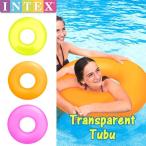 (パケット便送料無料)INTEX(インテックス) ネオン フロスト チューブ 59262(プール/海水浴/水遊び/フロート/浮き輪)