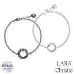 宇垣美里 着用モデル ペアブレスレット ペア LARA Christie ララクリスティー ローラシア PAIR Label b5719-p クリスマス プレゼント