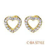 【セール】【在庫処分】ピアス レディース C-BA STYLE (シーバスタイル) 〜First ファースト〜 ジルコニアシルバーカラー メール便 送料無料