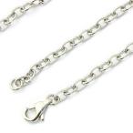 セール 在庫処分  ネックレスチェーン サージカルステンレス あずきチェーン 45/50/55/60cm ネコポス便 アレルギー 金属アレルギー