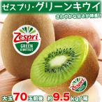 ＜ゼスプリ＞グリーンキウイ 約10kg 70玉前後入 ニュージーランド産 厳選フルーツ 爽やかな甘さ Zespri Kiwi 奇異果 お中元 旬の果物ギフト ＜国内検品＞