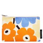  параллель импортные товары Marimekko сумка ka кальмар Mini морской еж ko цветочный принт вставка нет косметичка бардачок подарок marimekko Kaika Mini Unikko Pouch Cosmetic Bag 074754-841