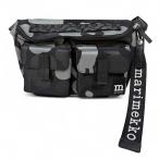 ショッピングマリメッコ 並行輸入品 マリメッコ スリングバッグ M ウニッコ 花柄 北欧 斜め掛け ボディバッグ ブラック ダークグレー グレー SLING BAG M UNIKKO 094810-990