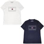 トミー ヒルフィガー Tシャツ メンズ 半袖 プリント クルーネック スポーツ トップス 大きめ ゆったり 丸首 父の日 ギフト TOMMY HILFIGER TEE 09T4511