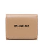 ショッピングバレンシアガ バレンシアガ  ミニ財布 BALENCIAGA CASH WALLET 三つ折り財布 ブランド 折りたたみ財布 ウォレット 655622 1IZI3 9690　NUDEBEIGE+BLACK