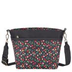 並行輸入品 レスポートサック ショルダーバッグ スモール バケットバッグ チューリップガーデン LeSportsac Small Bucket Bag Tulip Garden 1115 U229 黒