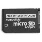 SELECT-A メモリースティック PRO Duo 変換アダプタ マイクロSD → MemoryStick PRO Duo SDHC/SD