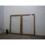 taA0016*(1)[H88cm×W57(56,5)cm]×2 листов * симпатичный молдинг стекло. старый дерево рамка-оправа. двустворчатая дверь * двери стекло дверь двустворчатая дверь дверь retro Vintage L.1