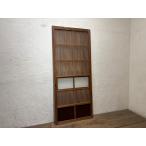 taA1270*[H174cm×W74,5cm]* античный * тысяч основной .. старый из дерева дверь * старый двери стекло дверь .. дверь ворота retro M двор 