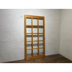 taA1908*(3)[H181cm×W87,3cm]* надежно считая . структура .. старый дерево рамка-оправа стекло дверь * двери раздвижная дверь рама б/у жилье салон retro Vintage M сосна 
