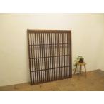 タA511◆(2)【H129cm×W111,5cm】◆アンティーク◆レトロな味わいの古い木製格子戸◆建具古民家町屋古家具K下