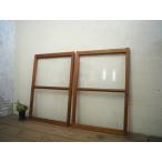 taC0779*(1)[H85cm×W59cm]×2 листов * серебряный молдинг стекло. ретро старый дерево рамка-оправа раздвижная дверь * старый двери окно стекло дверь рама Cafe античный L внизу 