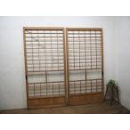 taC0927*[H176,5cm×W87cm]×2 листов * стекло ввод * ретро тест ... старый раздвижные двери shoji дверь * старый двери раздвижная дверь старый дом в японском стиле воспроизведение блок магазин мир . б/у жилье . павильон отель M сосна 