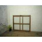 taD0138*[H74,5cm×W84cm]* ретро тест ... старый дерево рамка-оправа стекло дверь * старый двери раздвижная дверь рама Akira . брать . старый дом в японском стиле старый мебель античный L внизу 