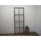 taD0180*[H171,5cm×W62,5cm]* Vintage * автомобиль Be . старый дерево рамка-оправа стекло дверь * старый двери раздел промежуток Akira . брать . магазин инвентарь retro старый мебель следы lieM внизу 