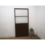 taD0326*[H170,5cm×W82cm]* Vintage * ретро старый из дерева дверь * двери ворота стекло дверь старый дом в японском стиле воспроизведение Cafe . материал . павильон античный M внизу 
