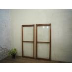 yuD0666*[H103cm×W43cm]×2 листов * Vintage *.... стекло. автомобиль Be . старый дерево рамка-оправа скидка * двери волна стекло дверь Akira . брать . смешанные товары магазин retro A внизу 