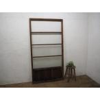 taD0828*[H172,5cm×W90cm]* античный *.... стекло. старый из дерева раздвижная дверь * двери волна стекло дверь старый дом в японском стиле преобразование retro M сосна 