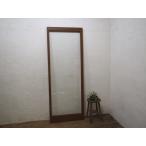 taD0970*(5)[H179,5cm×W67,5cm]* античный * большой один листов стекло. старый дерево рамка-оправа раздвижная дверь *. павильон двери стекло дверь вход дверь . материал retro M сосна 