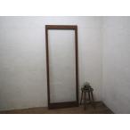 taD0972*(7)[H179,5cm×W68cm]* античный * большой один листов стекло. старый дерево рамка-оправа раздвижная дверь *. павильон двери стекло дверь вход дверь магазин инвентарь . материал retro M сосна 