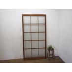 taE0066*(1)[H176cm×W91cm]* Showa Retro . тест ... старый из дерева стекло дверь * двери раздвижная дверь рама старый дом в японском стиле преобразование б/у жилье Vintage M сосна 