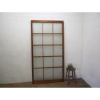 taE0067*(2)[H176cm×W91cm]* Showa Retro . тест ... старый из дерева стекло дверь * двери раздвижная дверь рама старый дом в японском стиле преобразование б/у жилье Vintage M сосна 
