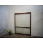 taE0086*(1)[H122cm×W94cm]* Vintage * ретро старый дерево рамка-оправа стекло дверь * двери раздвижная дверь окно стекло рама старый дом в японском стиле блок дом lino беж .nL внизу 