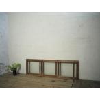 taE0321*(1)[H41cm×W129cm]* античный * diamond стекло. старый дерево рамка-оправа стекло дверь * двери раздел промежуток Ran ma Akira .. брать . маленькое окно retro L внизу 
