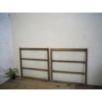 taF0434*[H87(86)cm×W87cm]×2 листов * Vintage * ретро тест ... старый дерево рамка-оправа стекло дверь * двери раздвижная дверь окно стекло рама старый дом в японском стиле строительство материал L внизу 