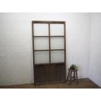 taF0721*(1)[H176cm×W92cm]* античный *.... стекло. старый из дерева раздвижная дверь * двери волна стекло дверь рама старый дом в японском стиле блок дом retro старый мебель M сосна 