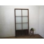 taF0722*(2)[H175,5cm×W87,5cm]* античный *.... стекло. старый из дерева раздвижная дверь * двери волна стекло дверь рама старый дом в японском стиле retro старый мебель M сосна 
