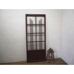 taF0888*(3)[H182,5cm×W74,5cm]* античный * замечательный дизайн. большой из дерева стекло дверь * старый двери раздвижная дверь рама retro Taisho роман M сосна 