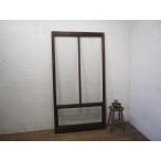 taF0940*(3)[H176,5cm×W93,5cm]* античный *.... стекло. -слойный толщина . старый дерево рамка-оправа раздвижная дверь * старый двери волна стекло дверь вход дверь строительство материал retro M сосна 