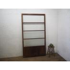 taG0121*(1)[H176cm×W95,5cm]* Vintage * ретро тест ... старый из дерева стекло дверь * двери раздвижная дверь рама старый дом в японском стиле воспроизведение блок дом мир современный M сосна 
