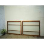 taG0214*(1)[H74cm×W87cm]×2 листов * античный * тест ... есть старый дерево рамка-оправа стекло дверь * двери раздвижная дверь рама маленькое окно старый мебель retro строительство материал L внизу 
