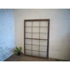 taG0412*[H132cm×W89cm]* Vintage * тест ... есть старый дерево рамка-оправа стекло дверь * двери стекло дверь окно рама старый дом в японском стиле строительство материал преобразование retro L внизу 