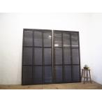 taG0679*[H168,5cm×W91cm]×2 листов *.. дизайн. способ преобразованный старый из дерева забор * двери Akira .. брать . перегородка retro античный M внизу 