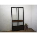 taG0738*(3)[H182cm×W93cm]* античный * замечательный дизайн. большой из дерева стекло дверь * двери раздвижная дверь рама старый дом в японском стиле магазин инвентарь retro M сосна 